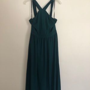 Lulu’s emerald green Dress